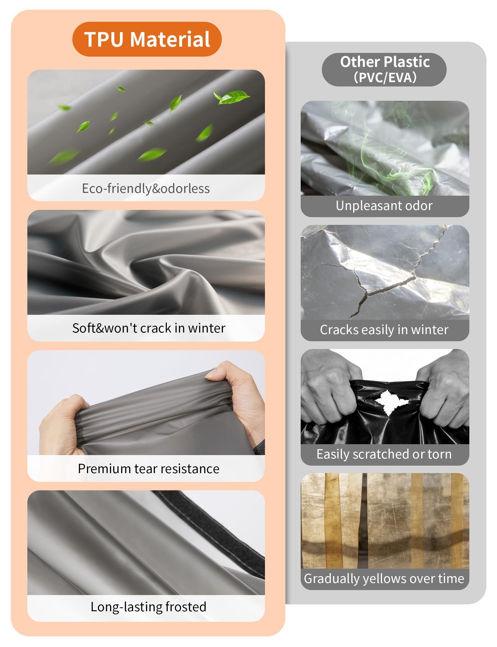 Fillis™ Magnetic Thermal Insulated Door Curtain - Draft Stopper (32x80 Inch)