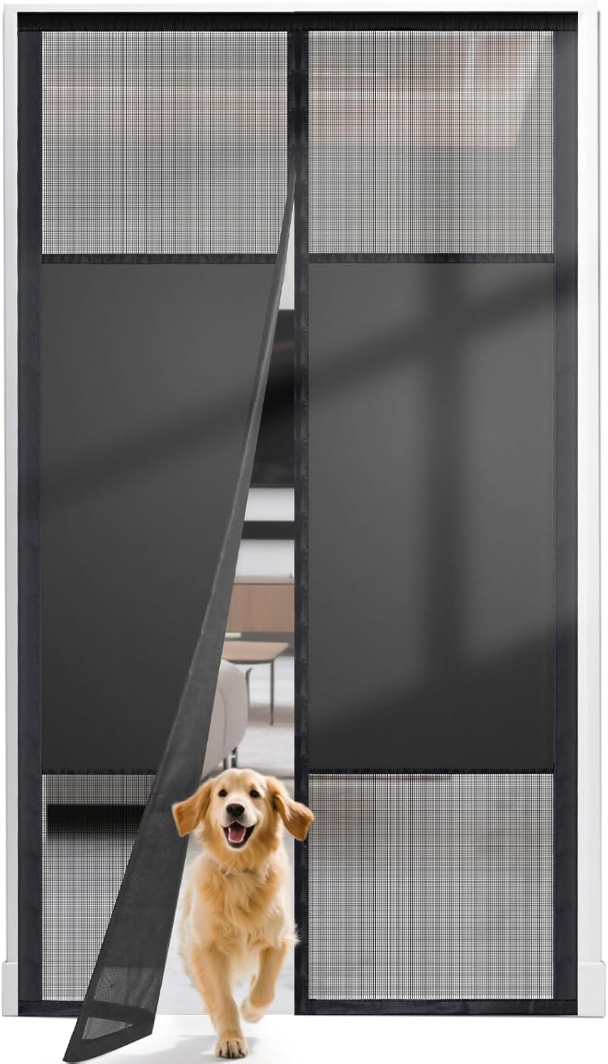 Fillis™ Premium Magnetic Screen Door - Privacy PET Mesh (36x80 Inch)