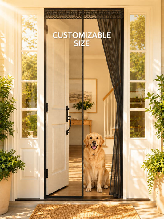 Custom Size Magnetic Screen Door – Made to Order – image 1